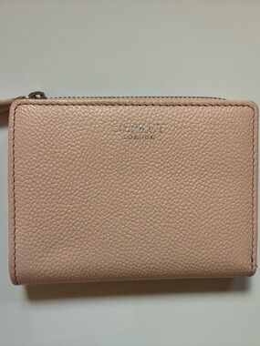 OSPREY Blush Pink Leather Zip Wallet